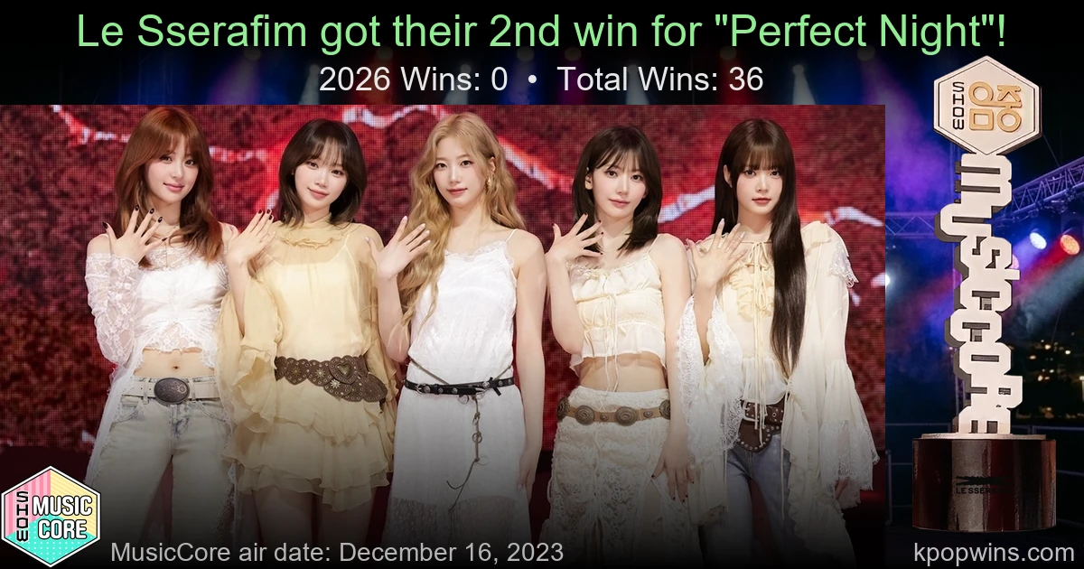 Le Sserafim - Perfect Night